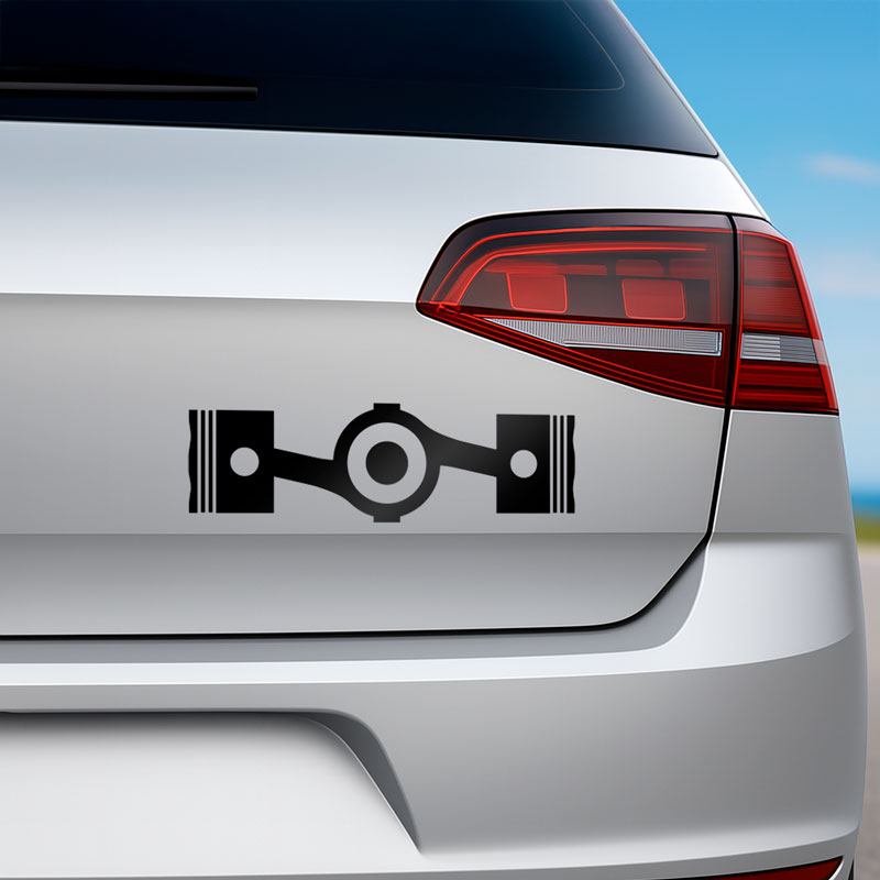 Aufkleber: Subaru Boxermotor