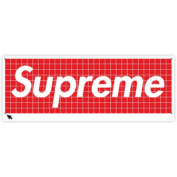 Aufkleber: Supreme Trimmen