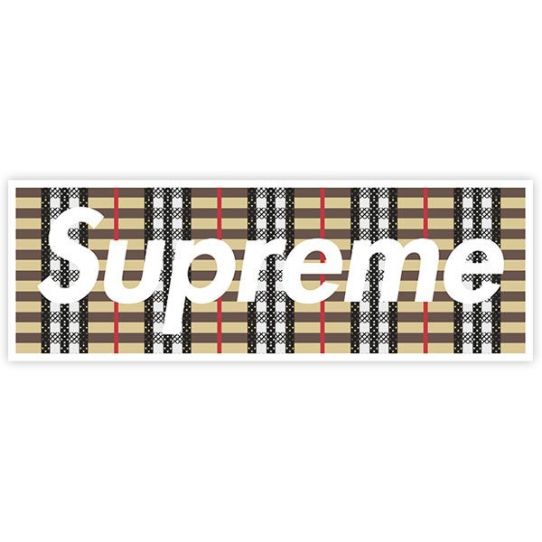 Aufkleber: Supreme Gewebe