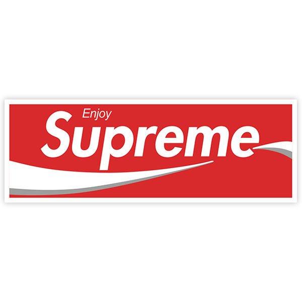 Aufkleber: Supreme Enjoy