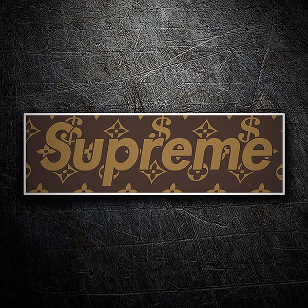 Aufkleber: Supreme dólar