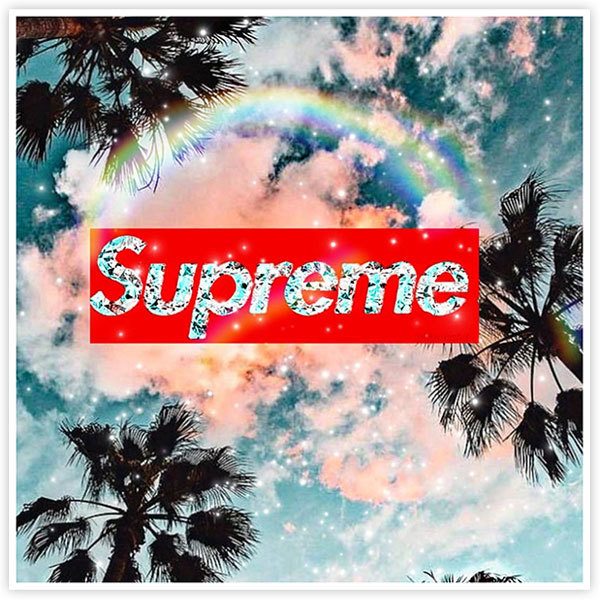 Aufkleber: Supreme cielo