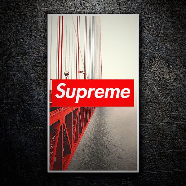 Aufkleber: Supreme Brücke