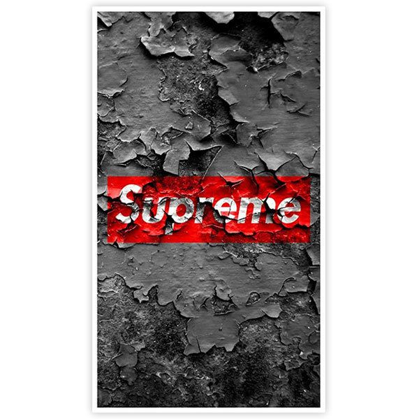 Aufkleber: Supreme pared