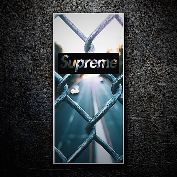 Aufkleber: Supreme valla