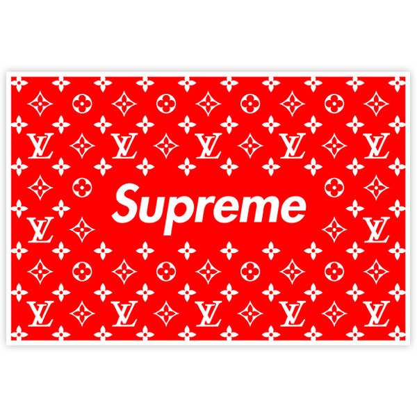 Aufkleber: Supreme photocall