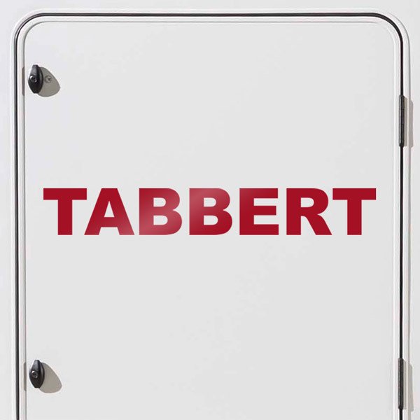 Aufkleber: Tabbert