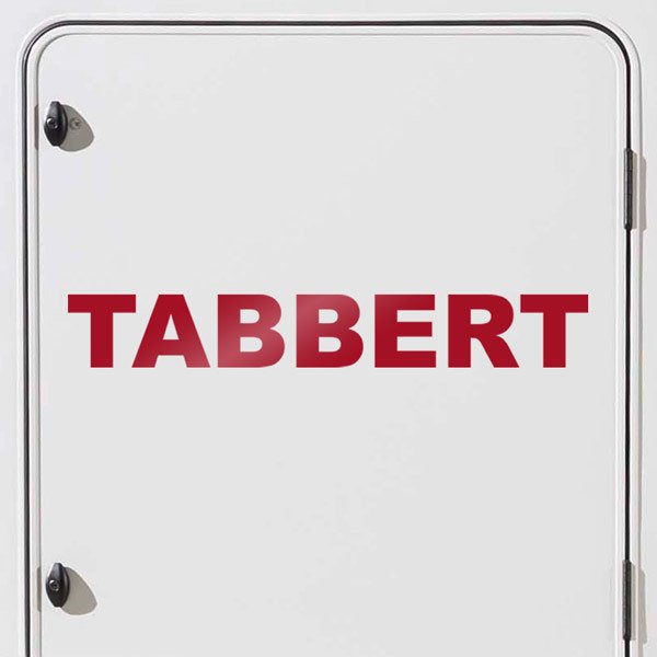 Wohnmobil aufkleber: Tabbert