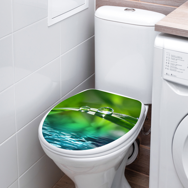 Wandtattoos: top wc Tropfen von Wasser