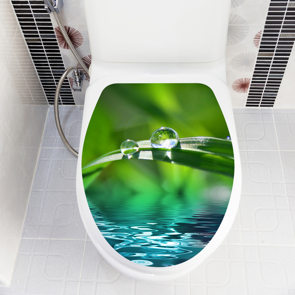 Wandtattoos: top wc Tropfen von Wasser