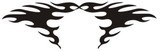 Aufkleber: Tribal Flames