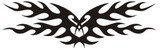 Aufkleber: Tribal Flames