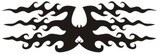 Aufkleber: Tribal Flames