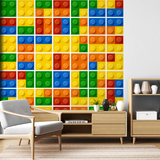 Wandtattoos: Kit 49 fliesen Lego für badezimmer 4