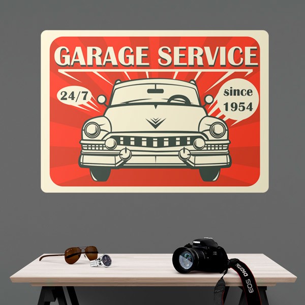 Wandtattoos: Garage Service Since 1954