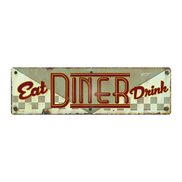 Wandtattoos: Eat Diner Drink