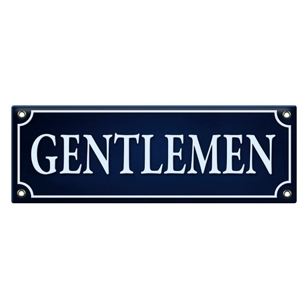 Wandtattoos: Gentlemen