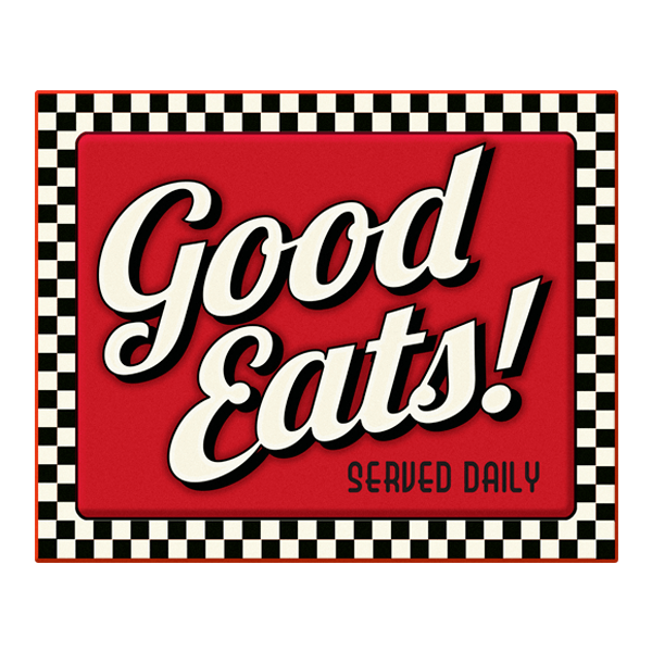 Wandtattoos: Good Eats! Served Daily