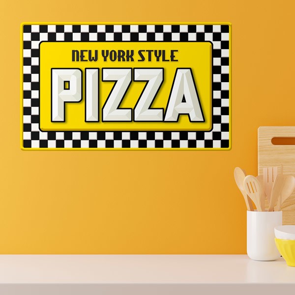 Wandtattoos: Pizza New York Style