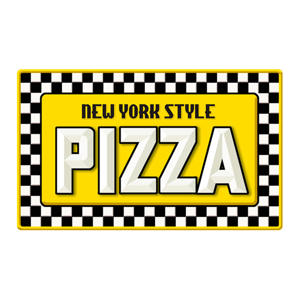 Wandtattoos: Pizza New York Style