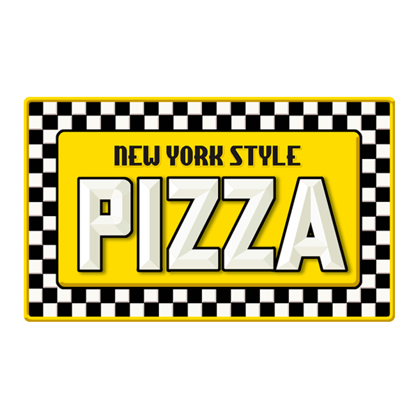 Wandtattoos: Pizza New York Style 0