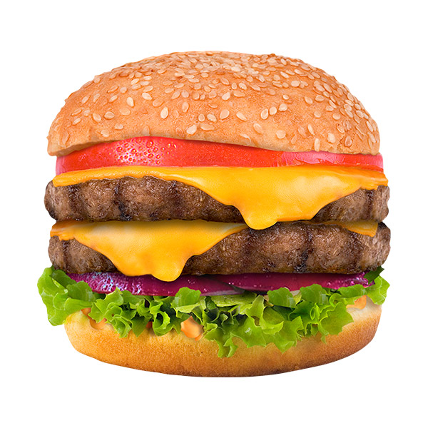 Wandtattoos: Doppel-Burger