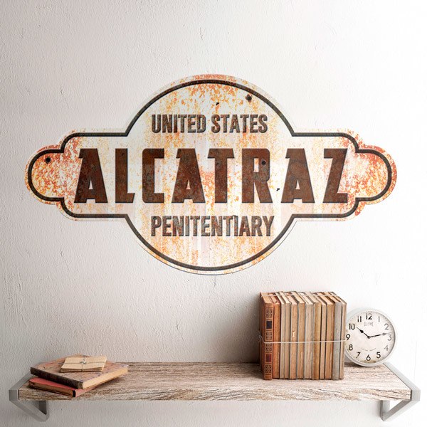 Wandtattoos: Alcatraz Penitentiary