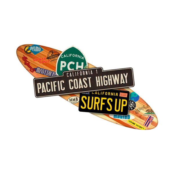 Wandtattoos: Pacific Coast Highway