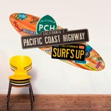 Wandtattoos: Pacific Coast Highway 3