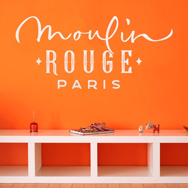 Wandtattoos: Moulin Rouge Paris