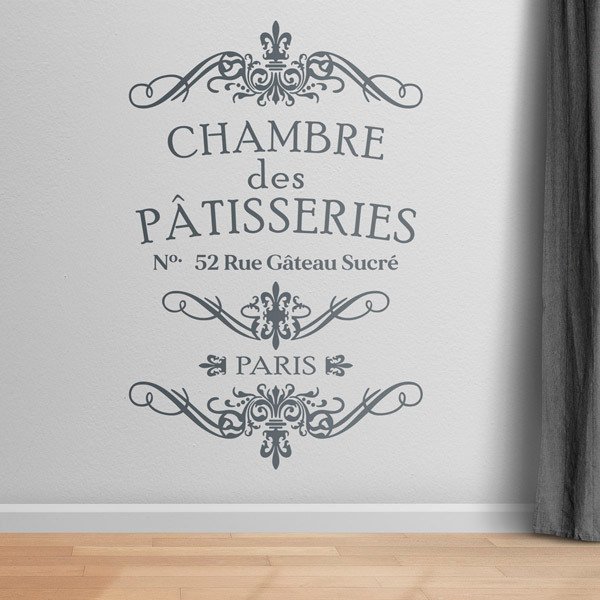 Wandtattoos: Chambre des Pâtisseries