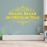 Wandtattoos: Grand Bazar de L&acute;Hotel de Ville 2