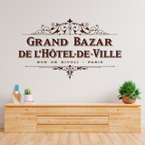 Wandtattoos: Grand Bazar de L&acute;Hotel de Ville 3