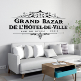 Wandtattoos: Grand Bazar de L&acute;Hotel de Ville 4
