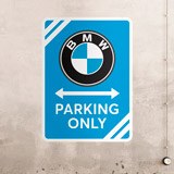 Wandtattoos: BMW Parking Only 3