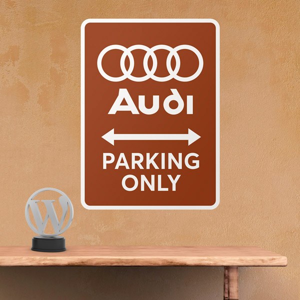 Wandtattoos: Audi Parking Only