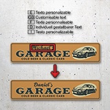 Wandtattoos: Kundenspezifische Garage 4