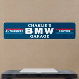 Wandtattoos: BMW Garage Maßgeschneidert 3