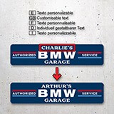 Wandtattoos: BMW Garage Maßgeschneidert 4