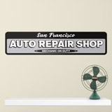Wandtattoos: Auto Repair Shop Maßgeschneidert 3