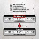 Wandtattoos: Auto Repair Shop Maßgeschneidert 4