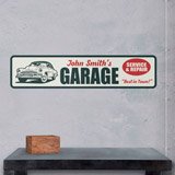Wandtattoos: Garage Service & Repair Maßgeschneidert 3
