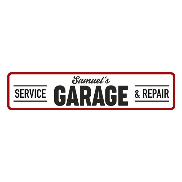 Wandtattoos: Service Garage Maßgeschneidert