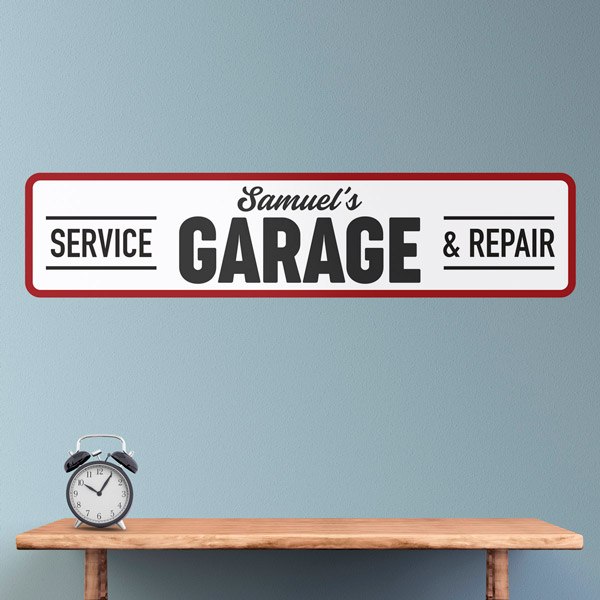 Wandtattoos: Service Garage Maßgeschneidert