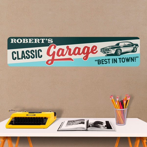 Wandtattoos: Classic Garage Maßgeschneidert