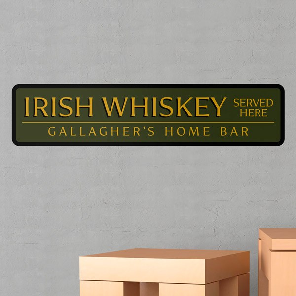 Wandtattoos: Irish Whiskey