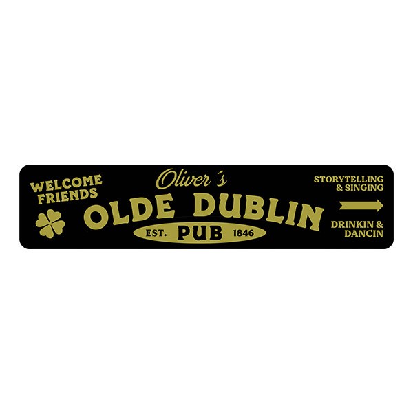 Wandtattoos: Olde Dublin Pub