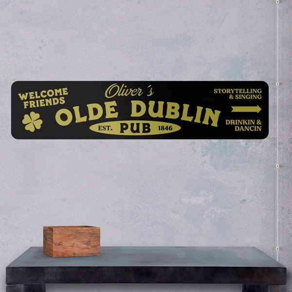 Wandtattoos: Olde Dublin Pub