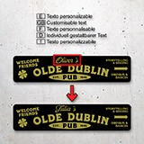 Wandtattoos: Olde Dublin Pub 4