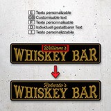 Wandtattoos: Whiskey Bar 4